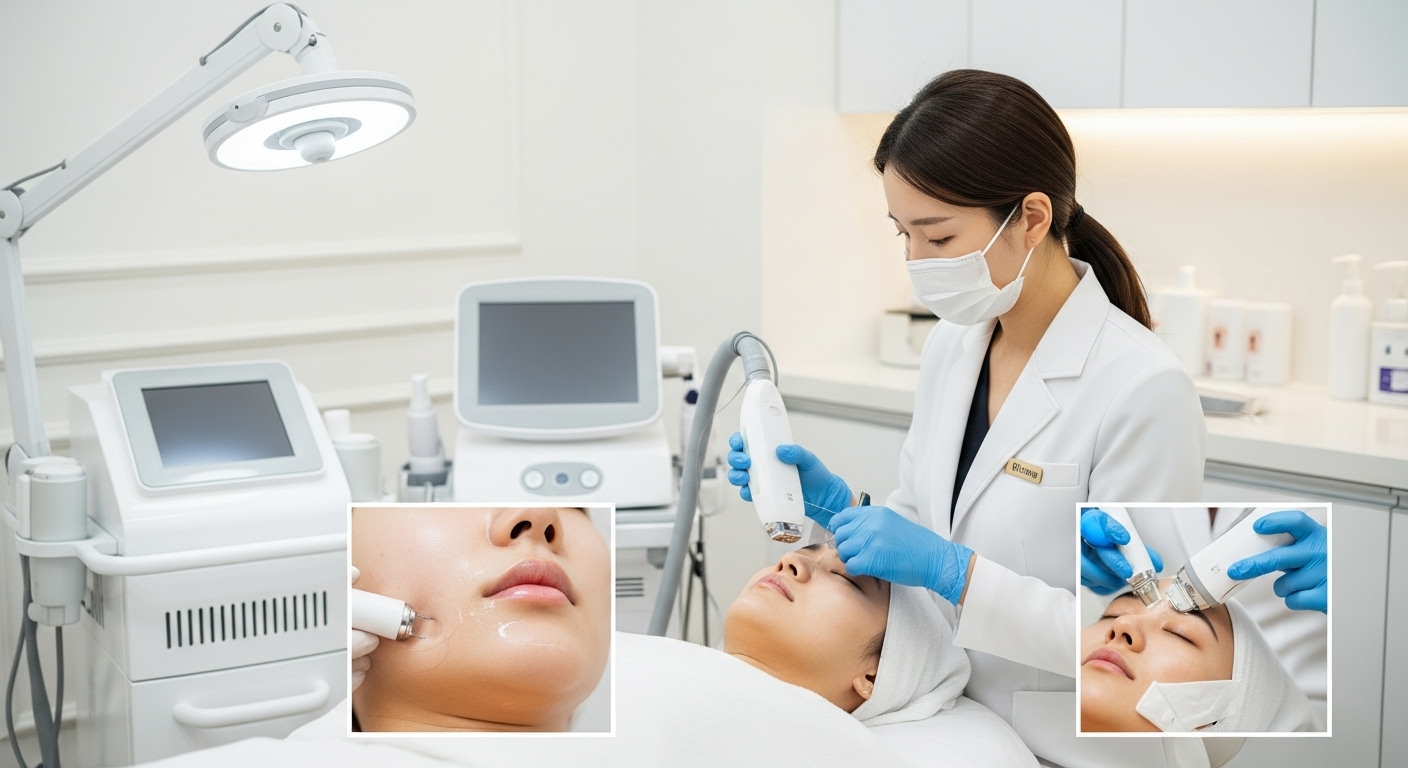 Professional medical aesthetics treatment in Korean clinic